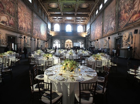 Ermanno Scervino Firenze Celebrity Fashion Night Cena di gala Palazzo Vecchio con concerto Andrea Bocelli guido guidi